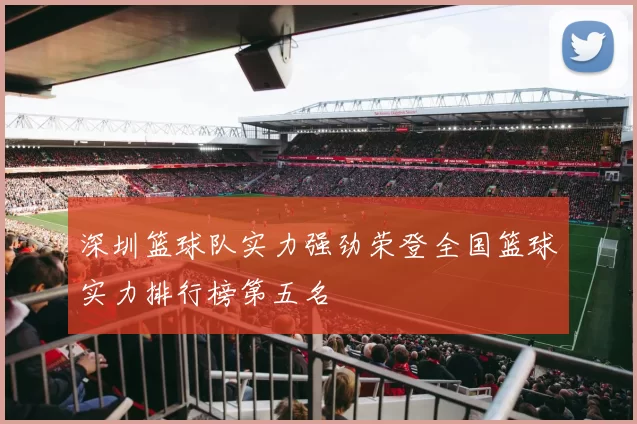 深圳篮球队实力强劲荣登全国篮球实力排行榜第五名